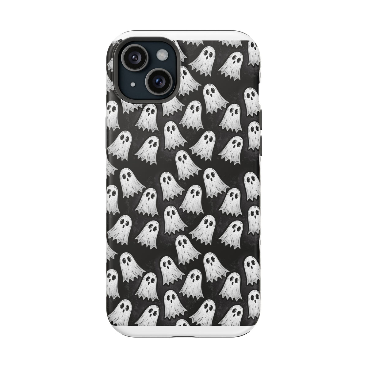 Phone Case — Cute Ghost Halloween Pattern Magnetic Impact-Resistant Case