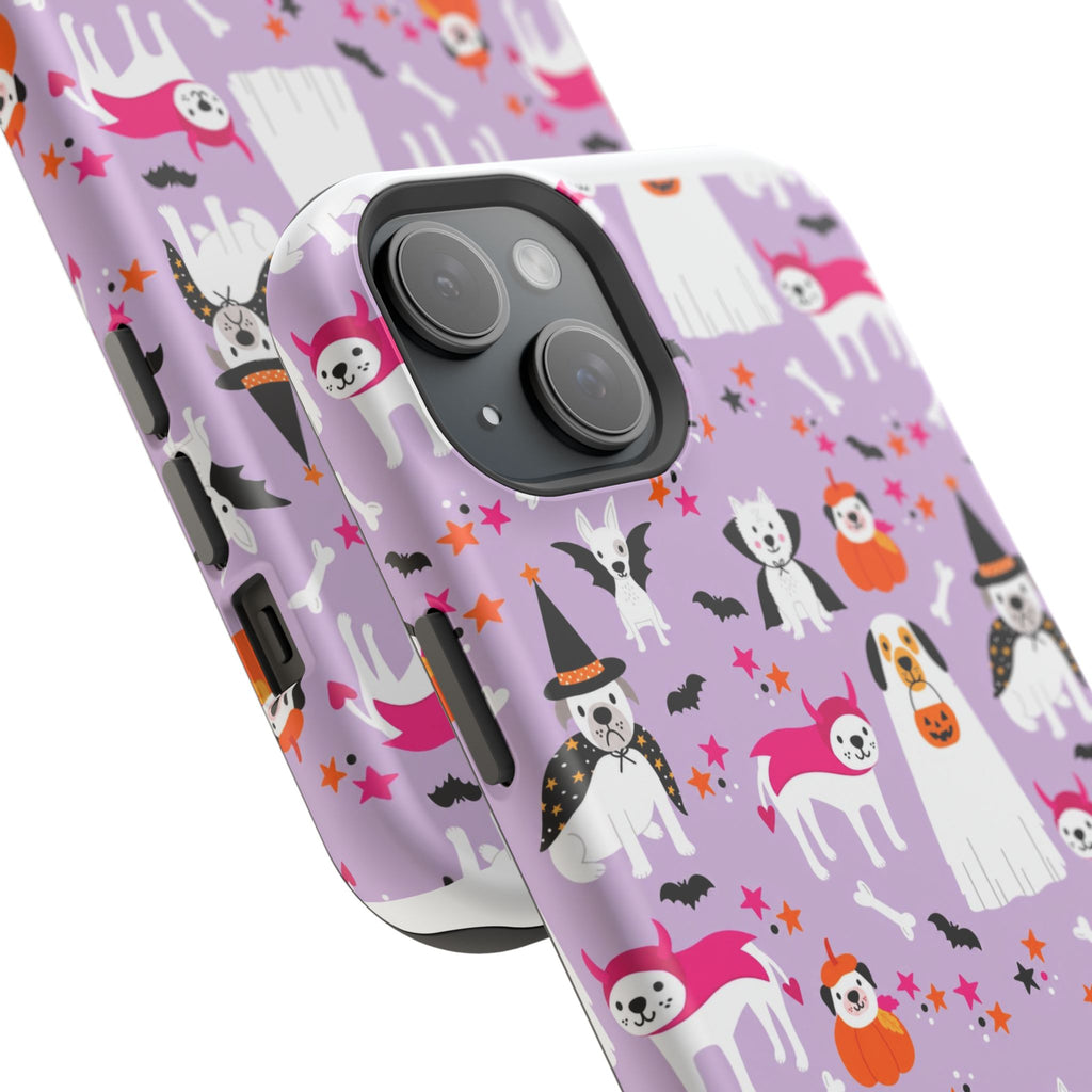 Halloween Dogs Magnetic Impact-Resistant Phone Case