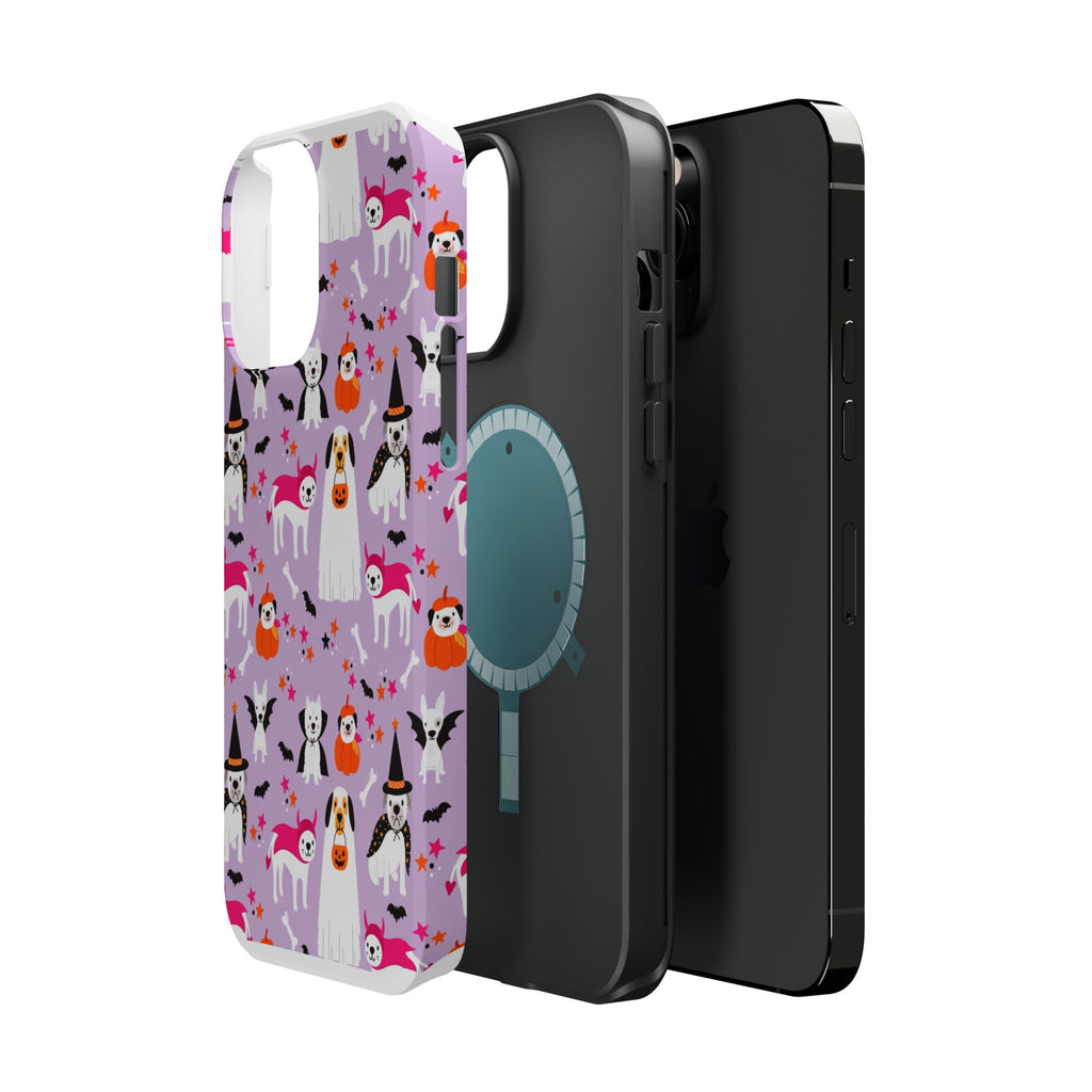 Halloween Dogs Magnetic Impact-Resistant Phone Case