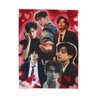 Manta de terciopelo K-Pop