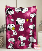 Manta de Snoopy y Woodstock