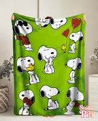Manta de Snoopy y Woodstock