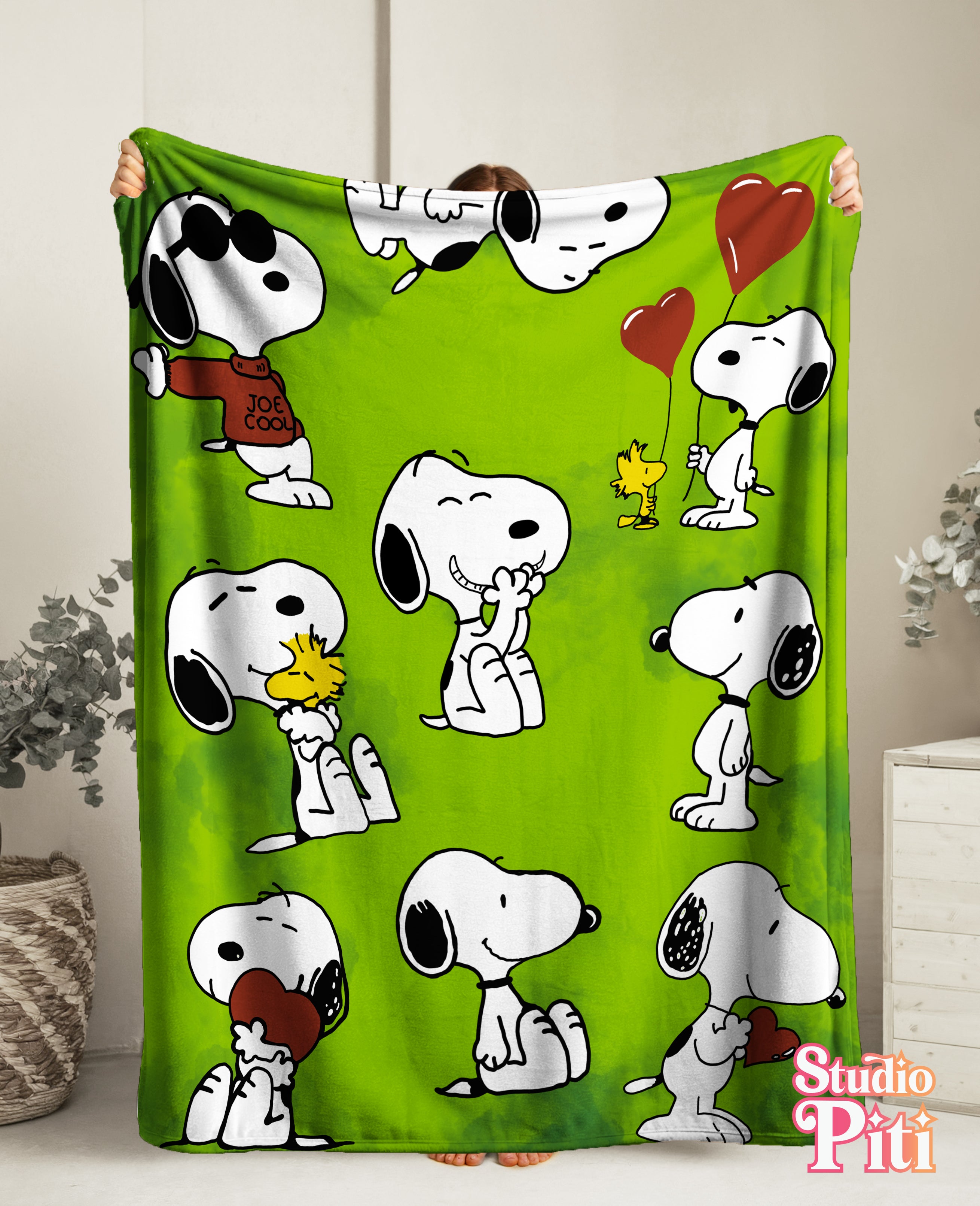 Snoopy & Woodstock Blanket