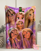Manta de Rapunzel de Disney