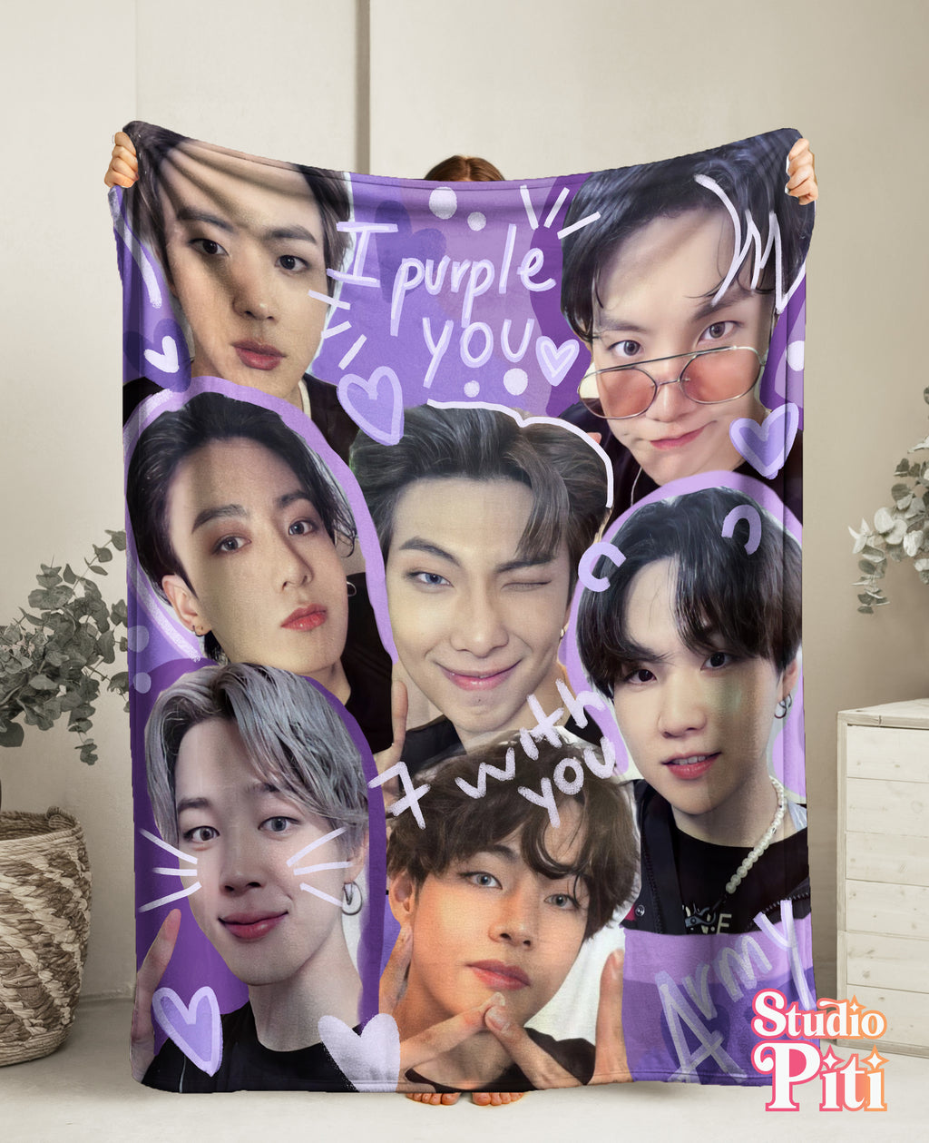 BTS K-pop Blanket