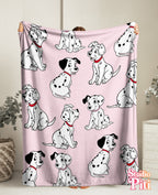 Manta de los cachorros dálmatas de Disney