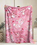Pink Disney Thumper Bunny Blanket