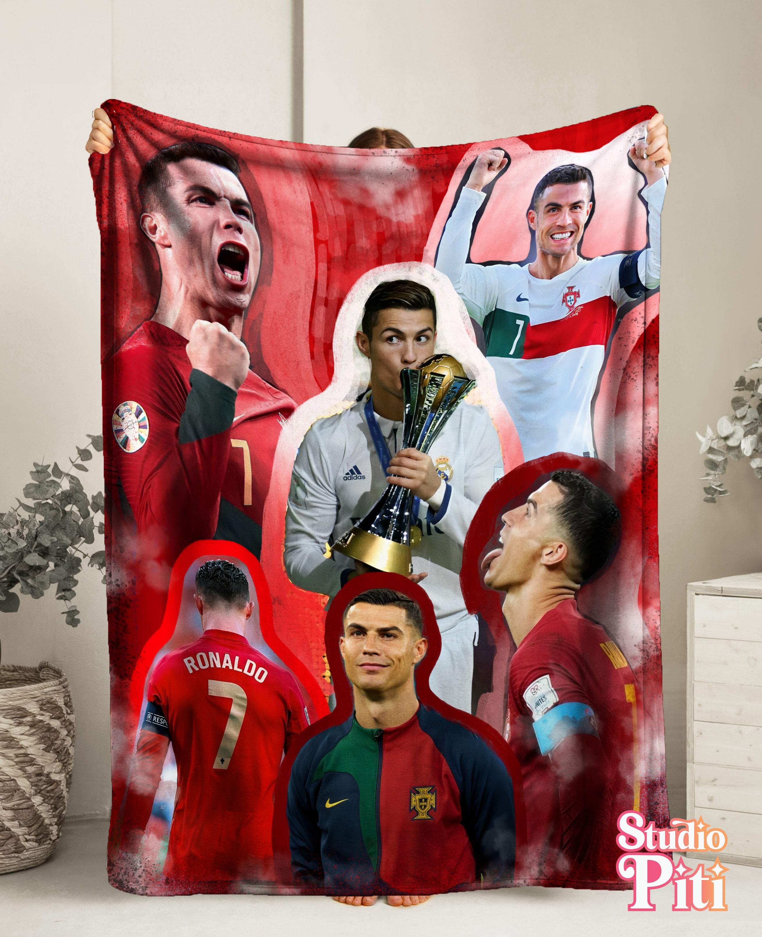 Cristiano Ronaldo CR7 Blanket