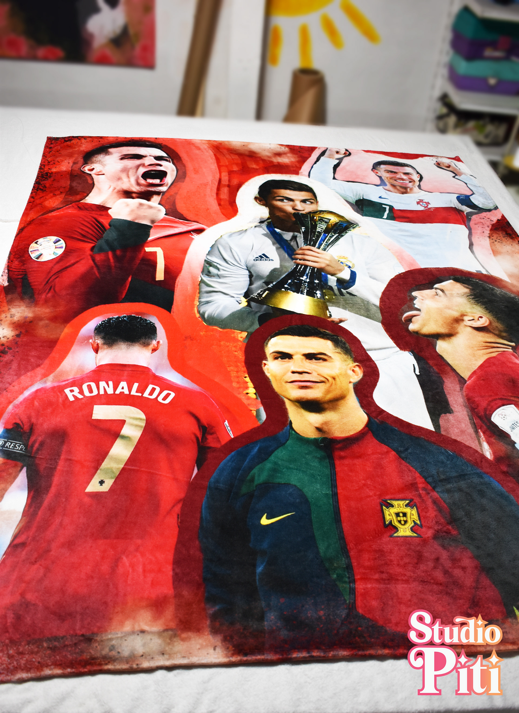 Cristiano Ronaldo CR7 Blanket