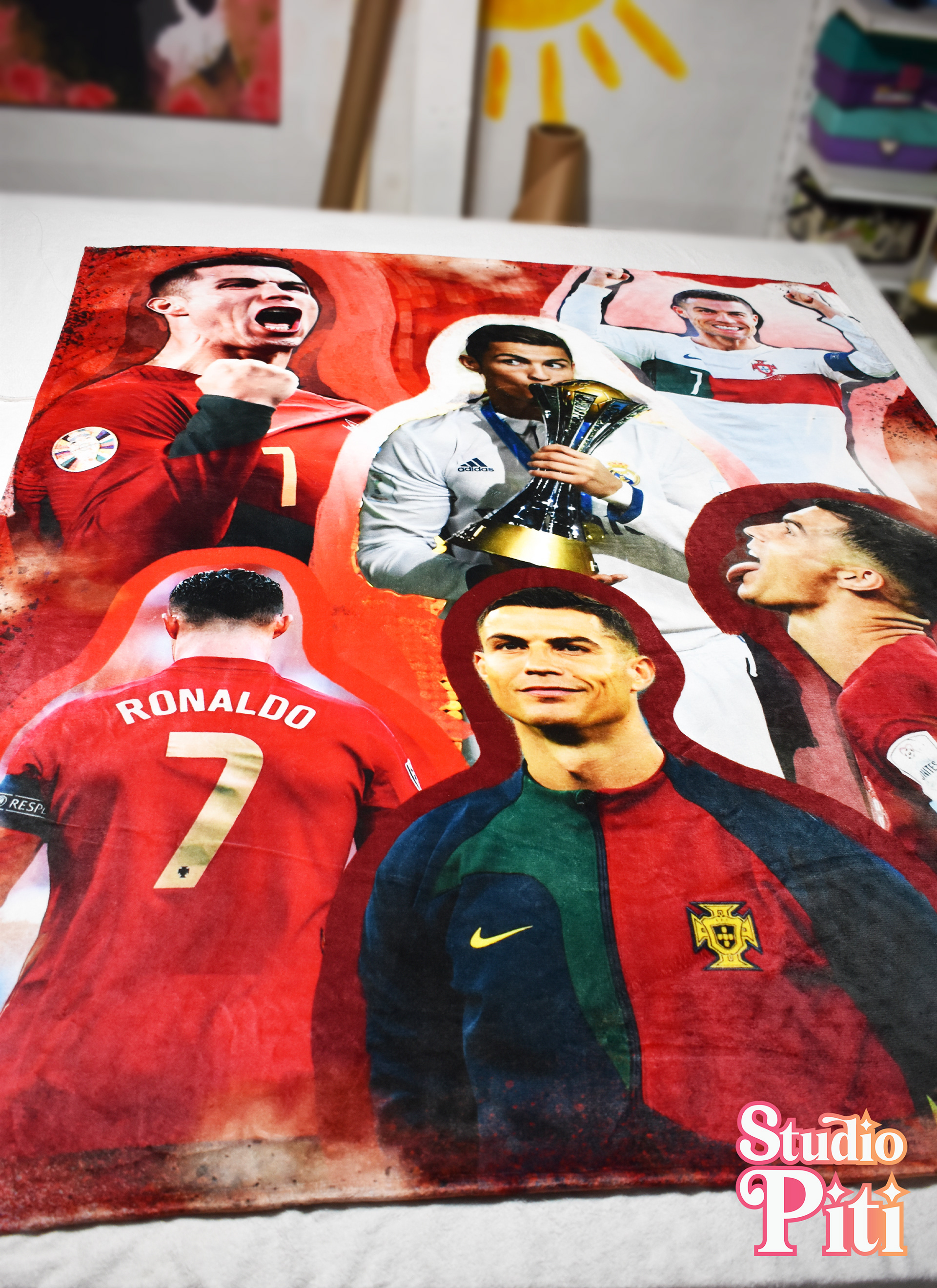 Cristiano Ronaldo CR7 Blanket
