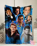 Luis Miguel Velveteen Plush Blanket
