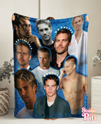 Manta de felpa aterciopelada Paul Walker