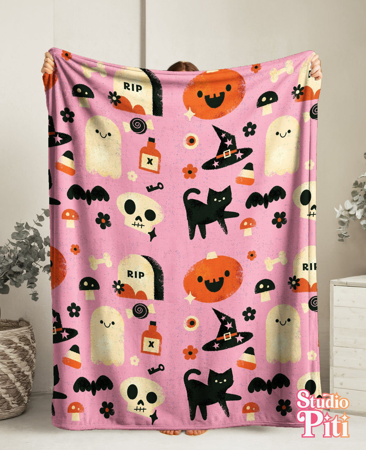 Halloween Plush Blanket