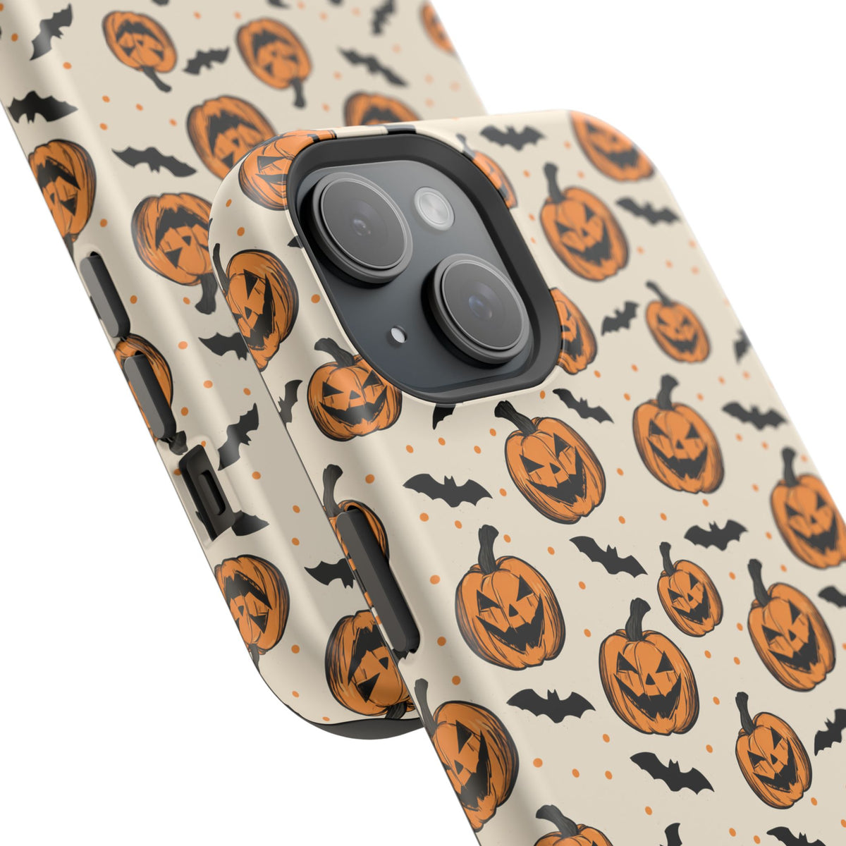 Halloween Jack-O'-Lantern Phone Case — Magnetic Impact-Resistant