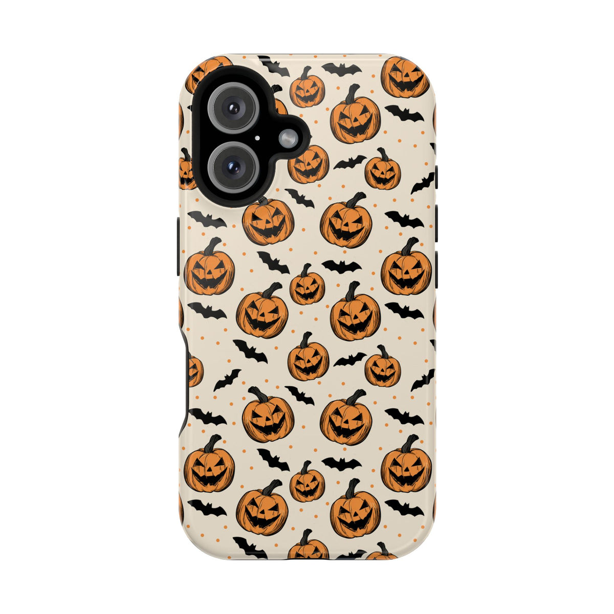 Halloween Jack-O'-Lantern Phone Case — Magnetic Impact-Resistant
