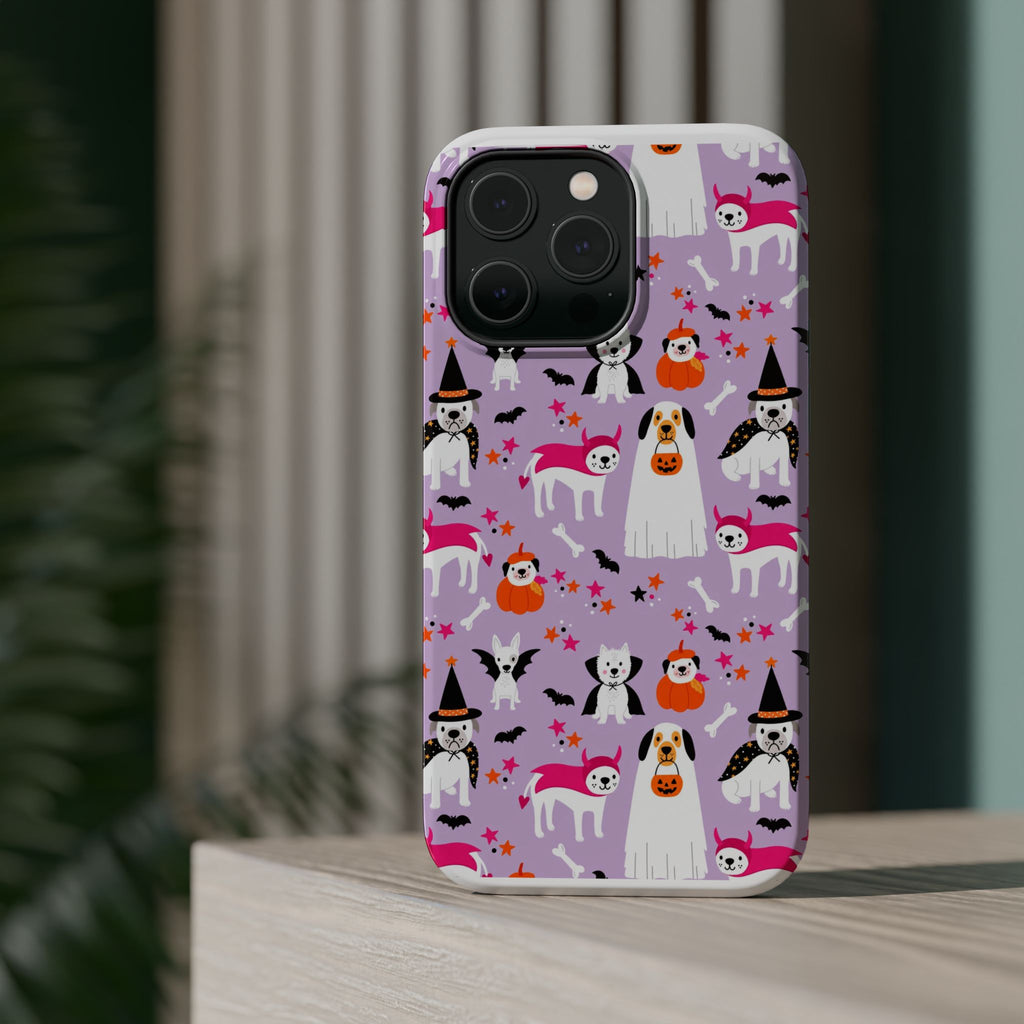Halloween Dogs Magnetic Impact-Resistant Phone Case