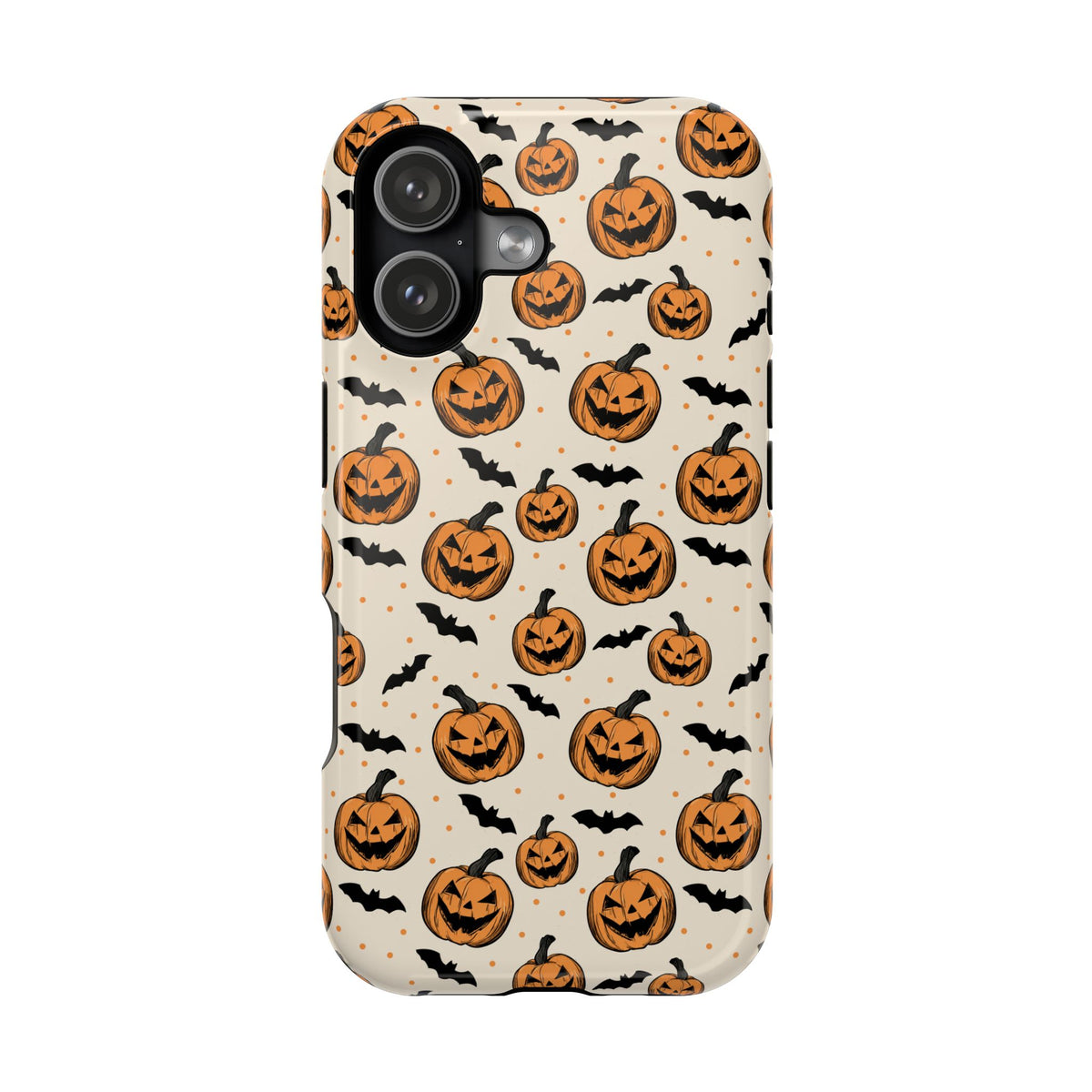 Halloween Jack-O'-Lantern Phone Case — Magnetic Impact-Resistant