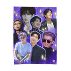 Manta morada K-Pop RM