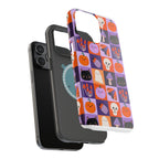 Halloween Pattern Magnetic Impact-Resistant Phone Case — Cute Pumpkins, Cats & Ghosts