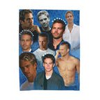 Manta de felpa aterciopelada Paul Walker