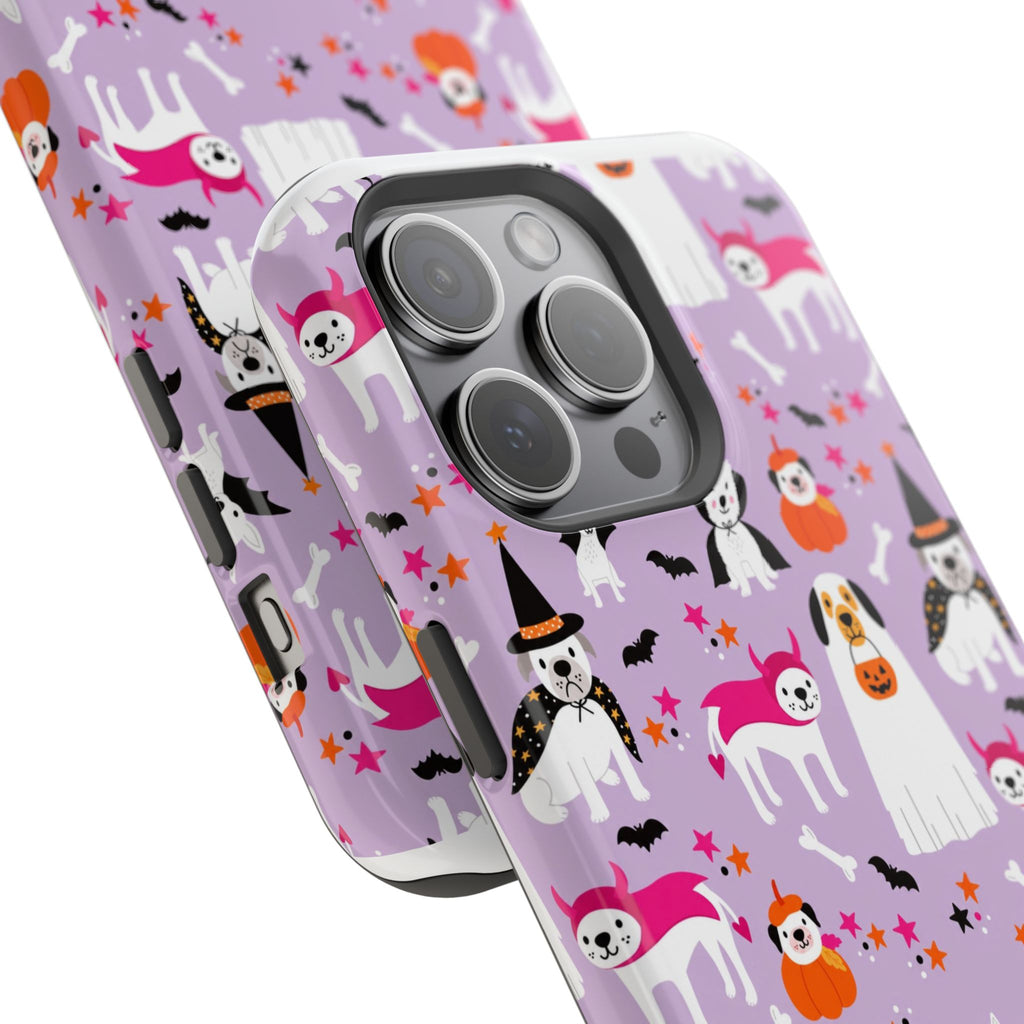 Halloween Dogs Magnetic Impact-Resistant Phone Case