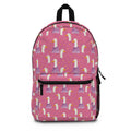 Pink Duckling Pattern Backpack – Cute Kids School Bag