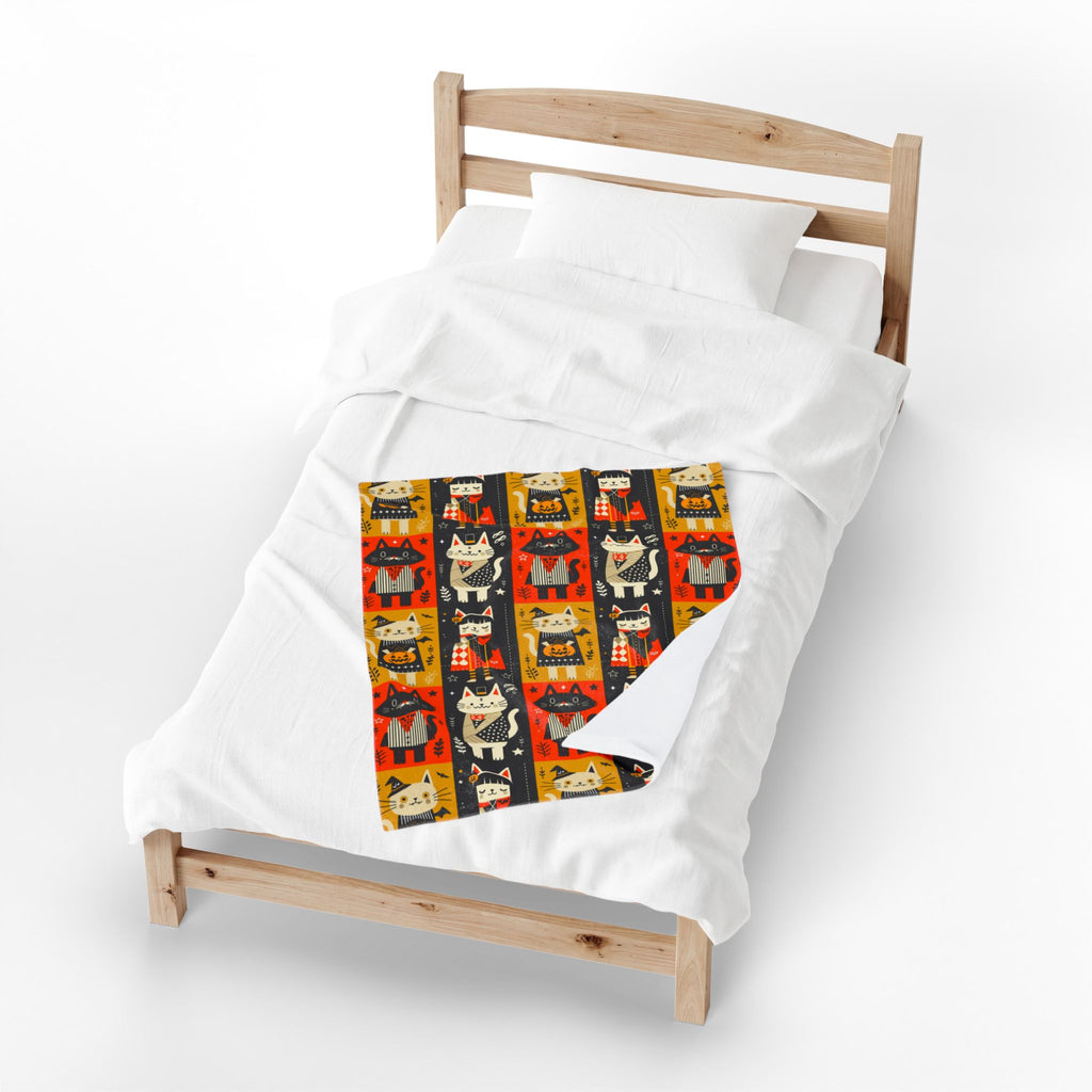 Halloween Velveteen Plush Blanket