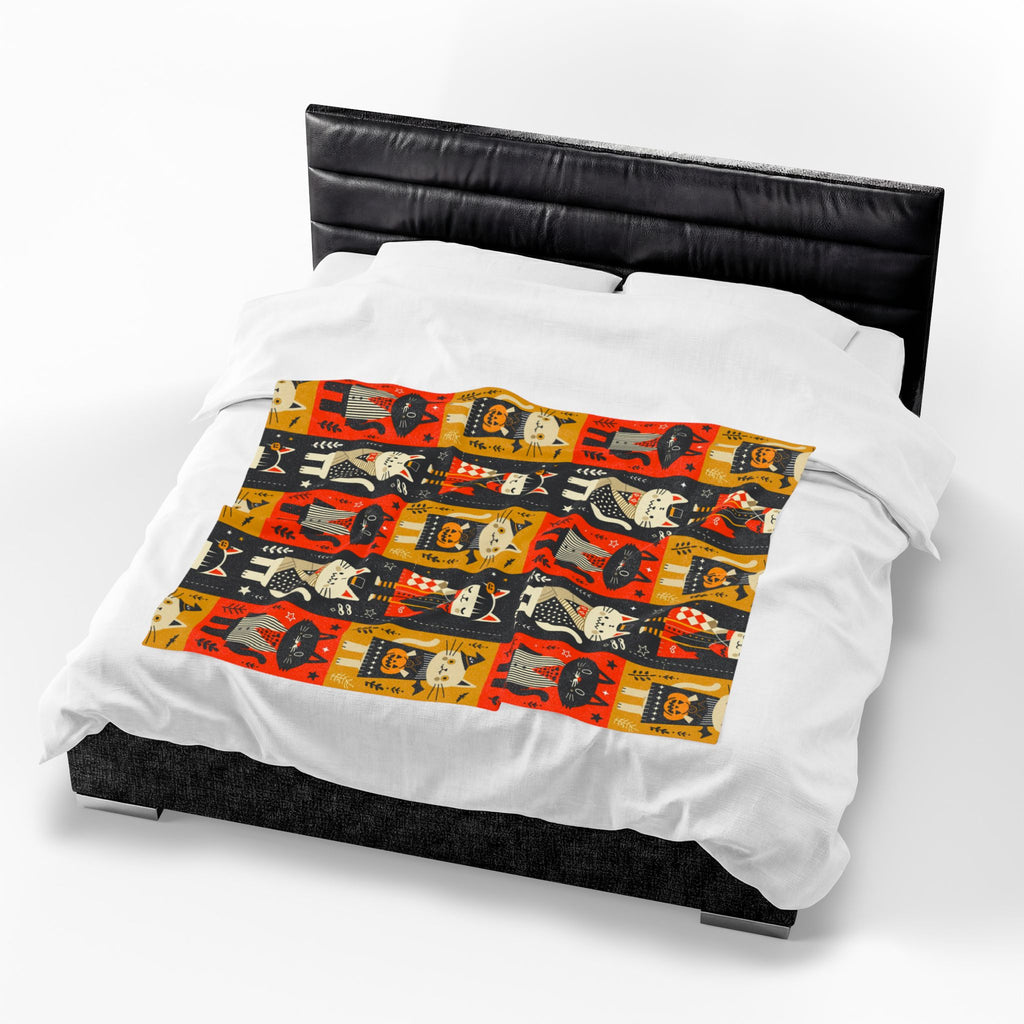 Halloween Velveteen Plush Blanket