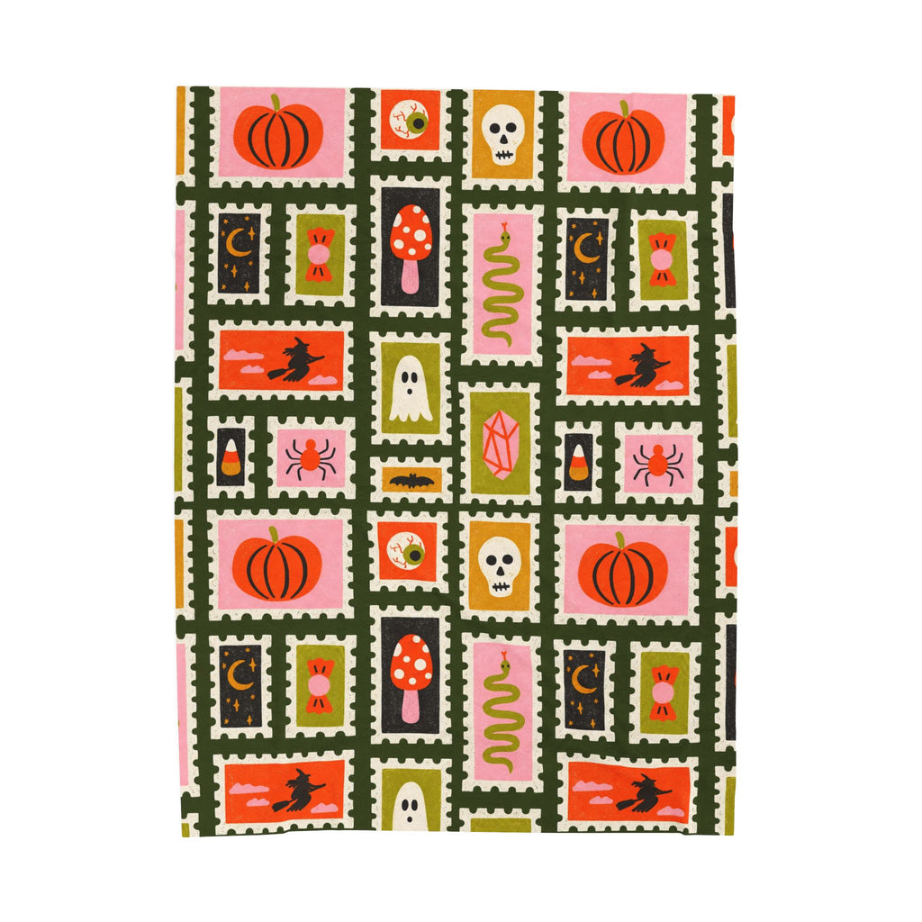Halloween Velveteen Plush Blanket