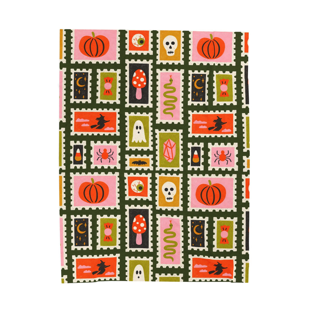 Halloween Velveteen Plush Blanket