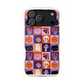 Halloween Pattern Magnetic Impact-Resistant Phone Case — Cute Pumpkins, Cats & Ghosts