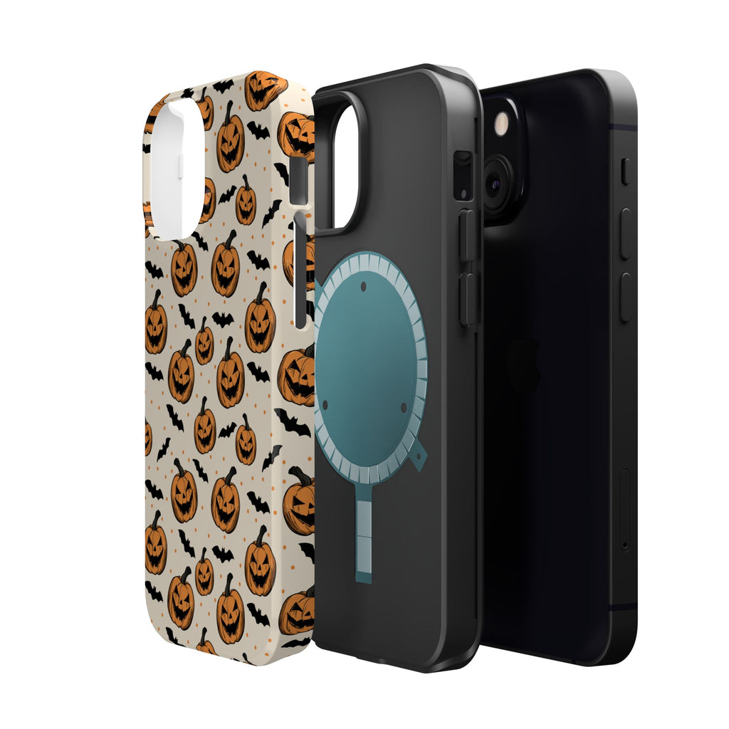 Halloween Jack-O'-Lantern Phone Case — Magnetic Impact-Resistant