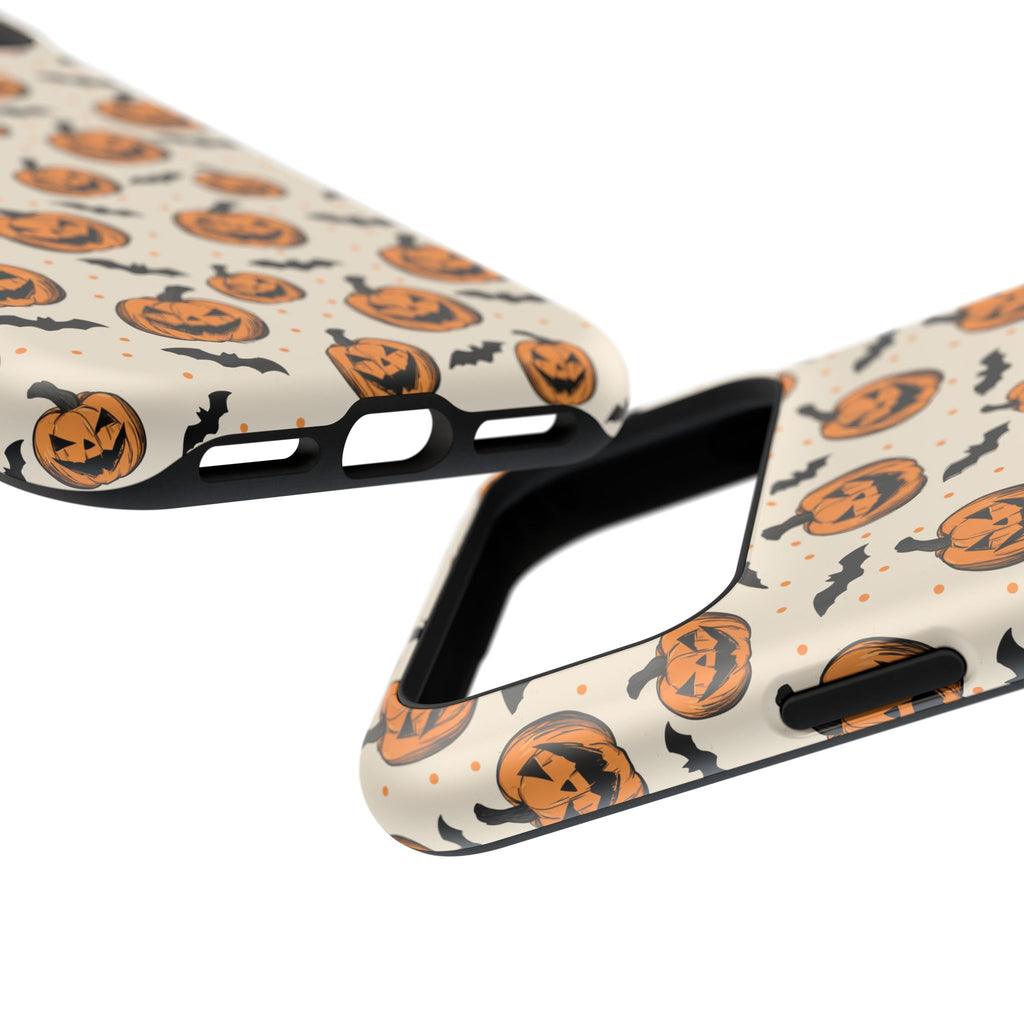 Halloween Jack-O'-Lantern Phone Case — Magnetic Impact-Resistant
