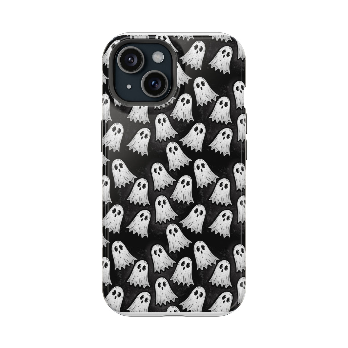 Phone Case — Cute Ghost Halloween Pattern Magnetic Impact-Resistant Case