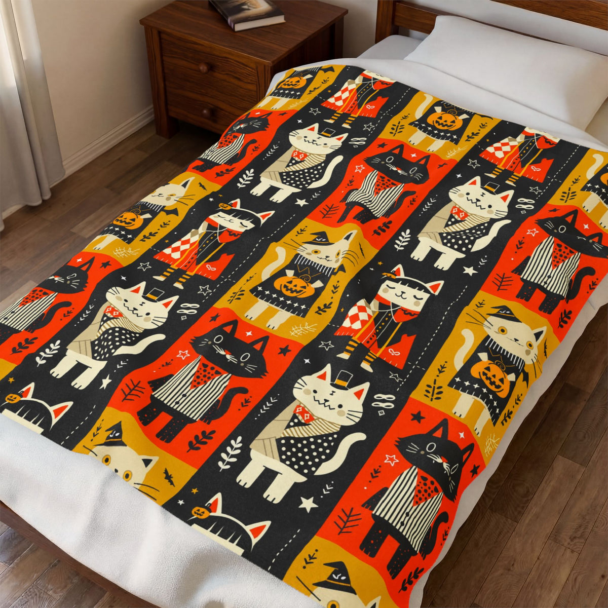 Halloween Velveteen Plush Blanket
