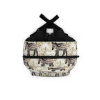 Wild Tapir Pattern Backpack — Cute Jungle Animal School Bag