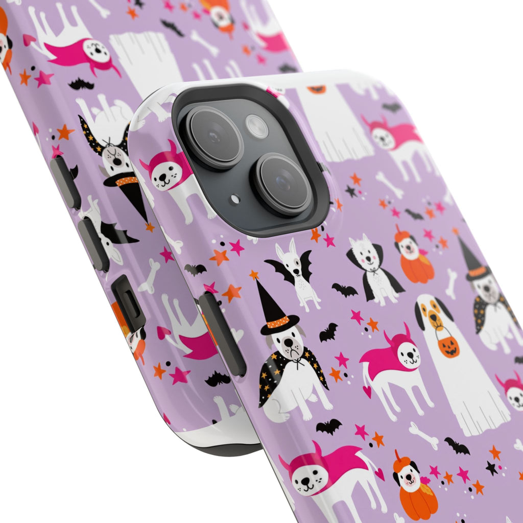 Halloween Dogs Magnetic Impact-Resistant Phone Case