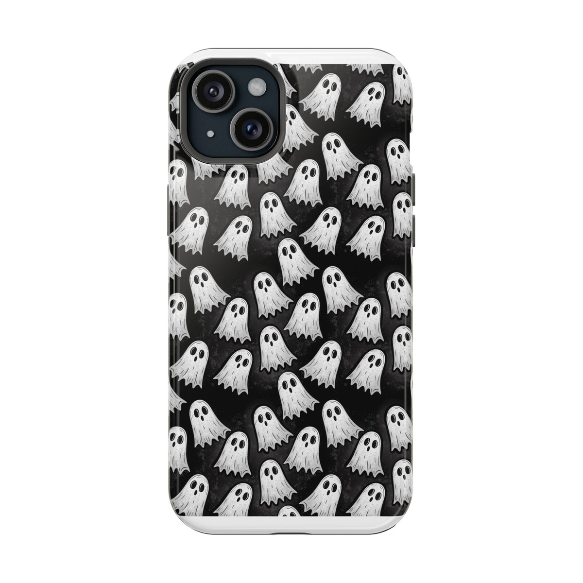 Phone Case — Cute Ghost Halloween Pattern Magnetic Impact-Resistant Case
