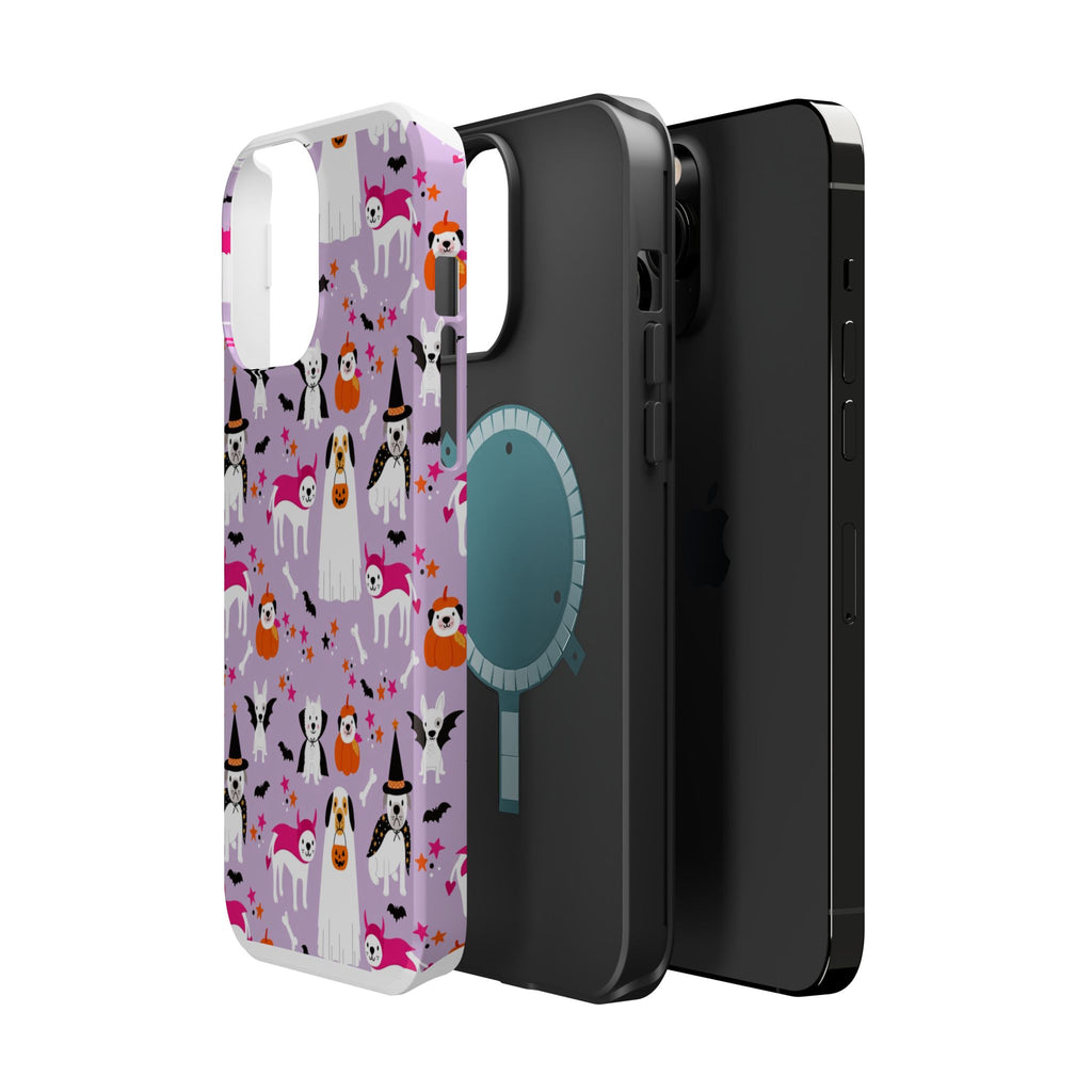 Halloween Dogs Magnetic Impact-Resistant Phone Case