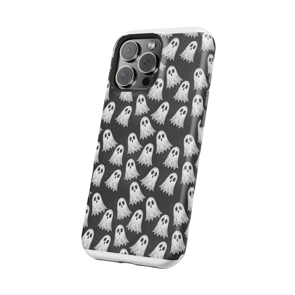 Phone Case — Cute Ghost Halloween Pattern Magnetic Impact-Resistant Case