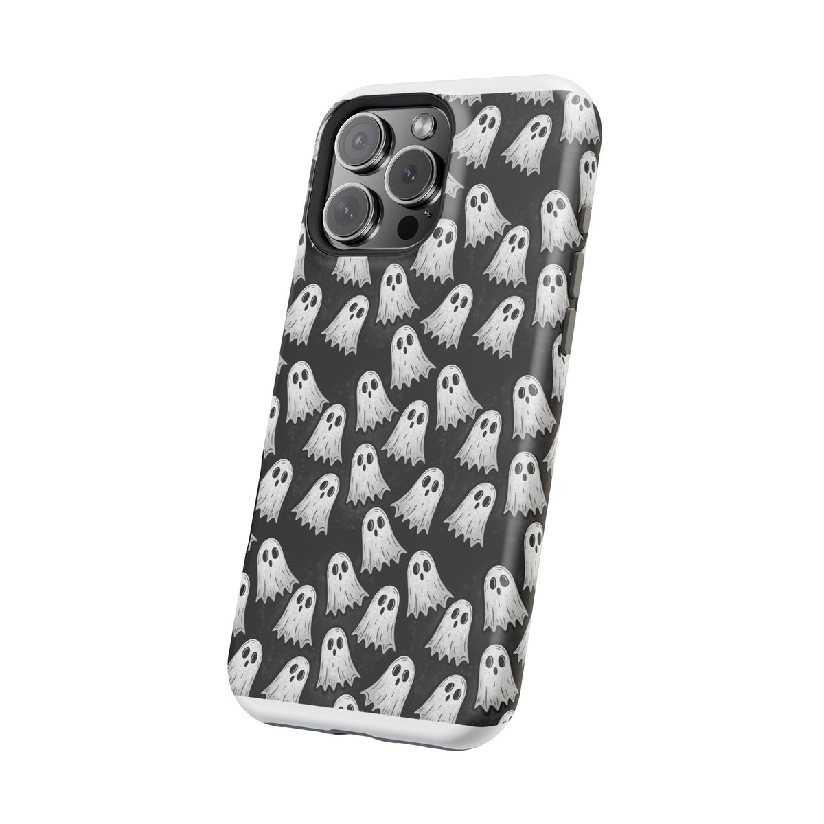 Phone Case — Cute Ghost Halloween Pattern Magnetic Impact-Resistant Case