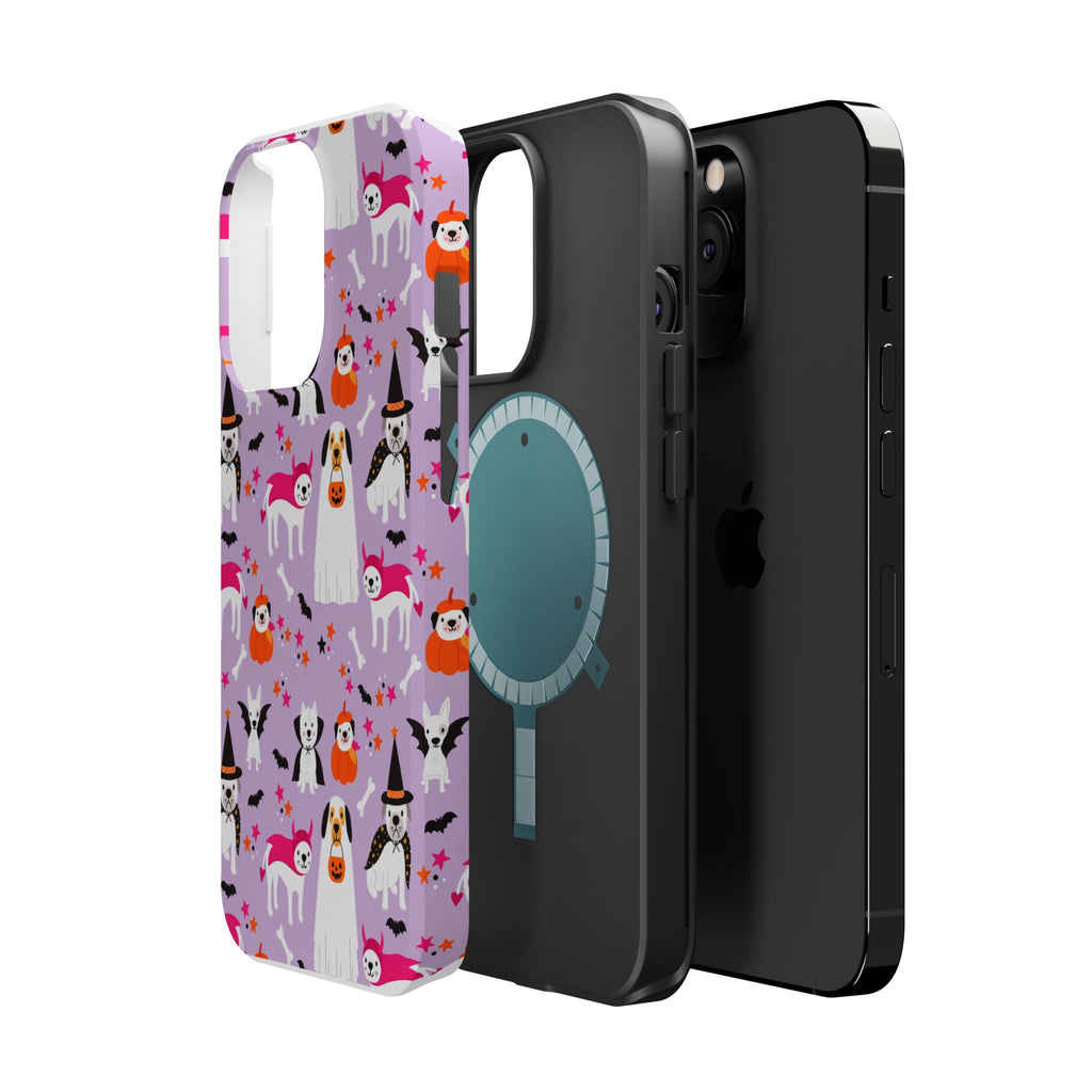 Halloween Dogs Magnetic Impact-Resistant Phone Case