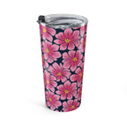 Costa Rican Pink Floral 20oz Stainless Steel Tumbler