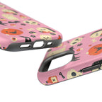 Cute Pink Halloween Magnetic Impact Phone Case — Ghosts, Pumpkins & Skulls