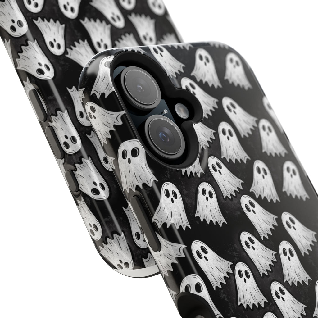 Phone Case — Cute Ghost Halloween Pattern Magnetic Impact-Resistant Case