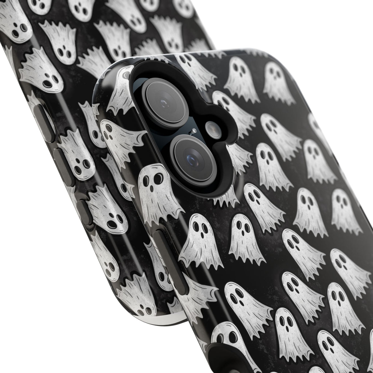 Phone Case — Cute Ghost Halloween Pattern Magnetic Impact-Resistant Case