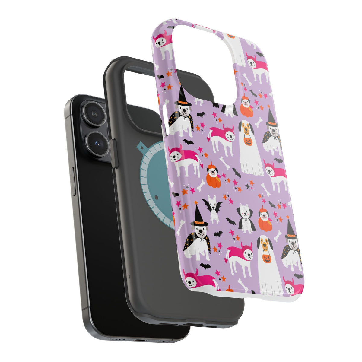 Halloween Dogs Magnetic Impact-Resistant Phone Case