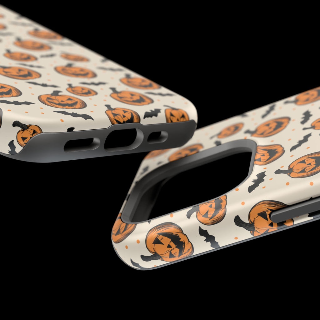 Halloween Jack-O'-Lantern Phone Case — Magnetic Impact-Resistant