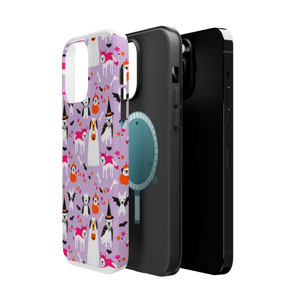 Halloween Dogs Magnetic Impact-Resistant Phone Case