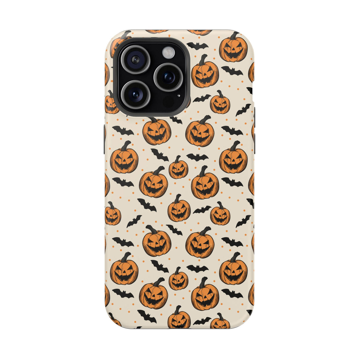 Halloween Jack-O'-Lantern Phone Case — Magnetic Impact-Resistant